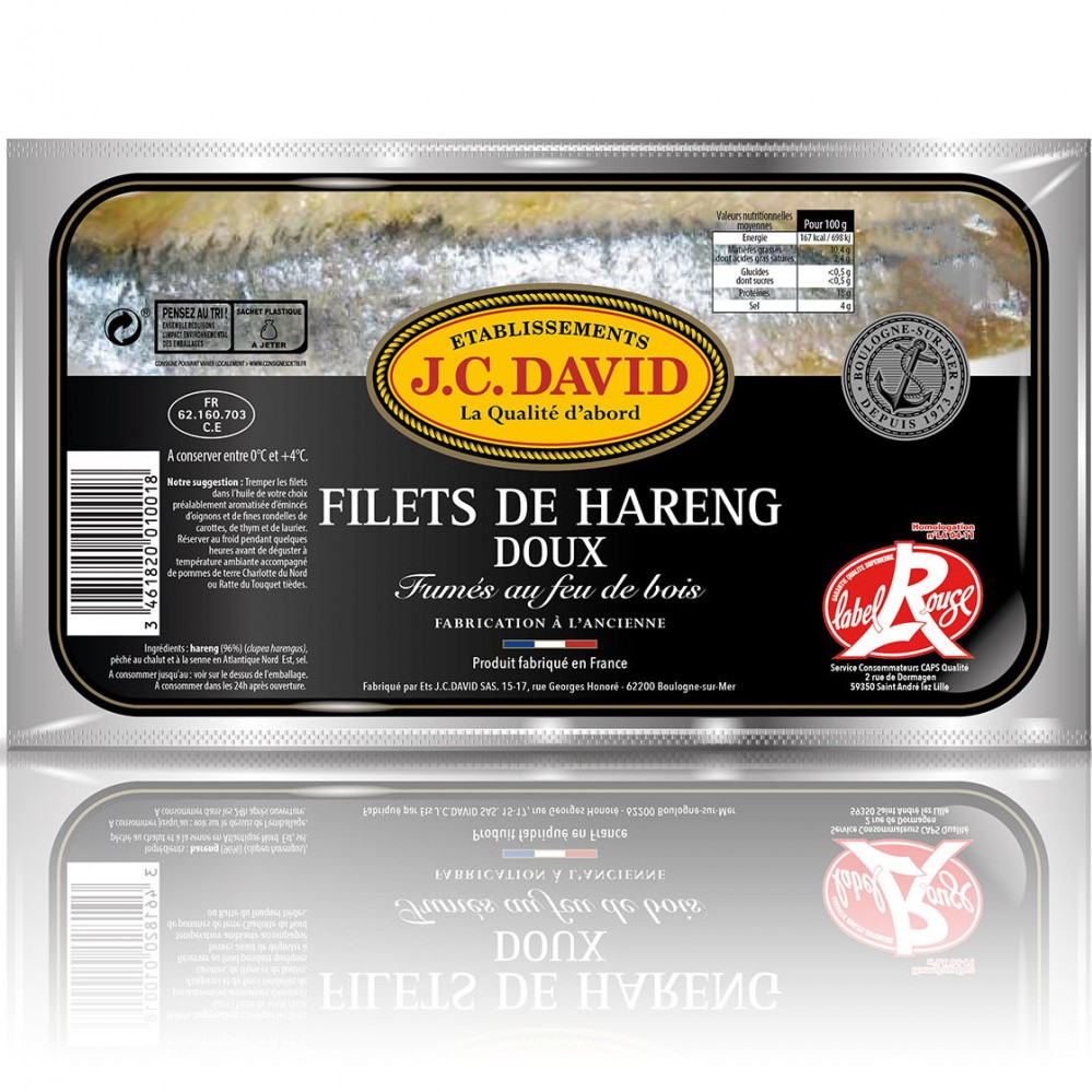 filets de hareng doux 200 g