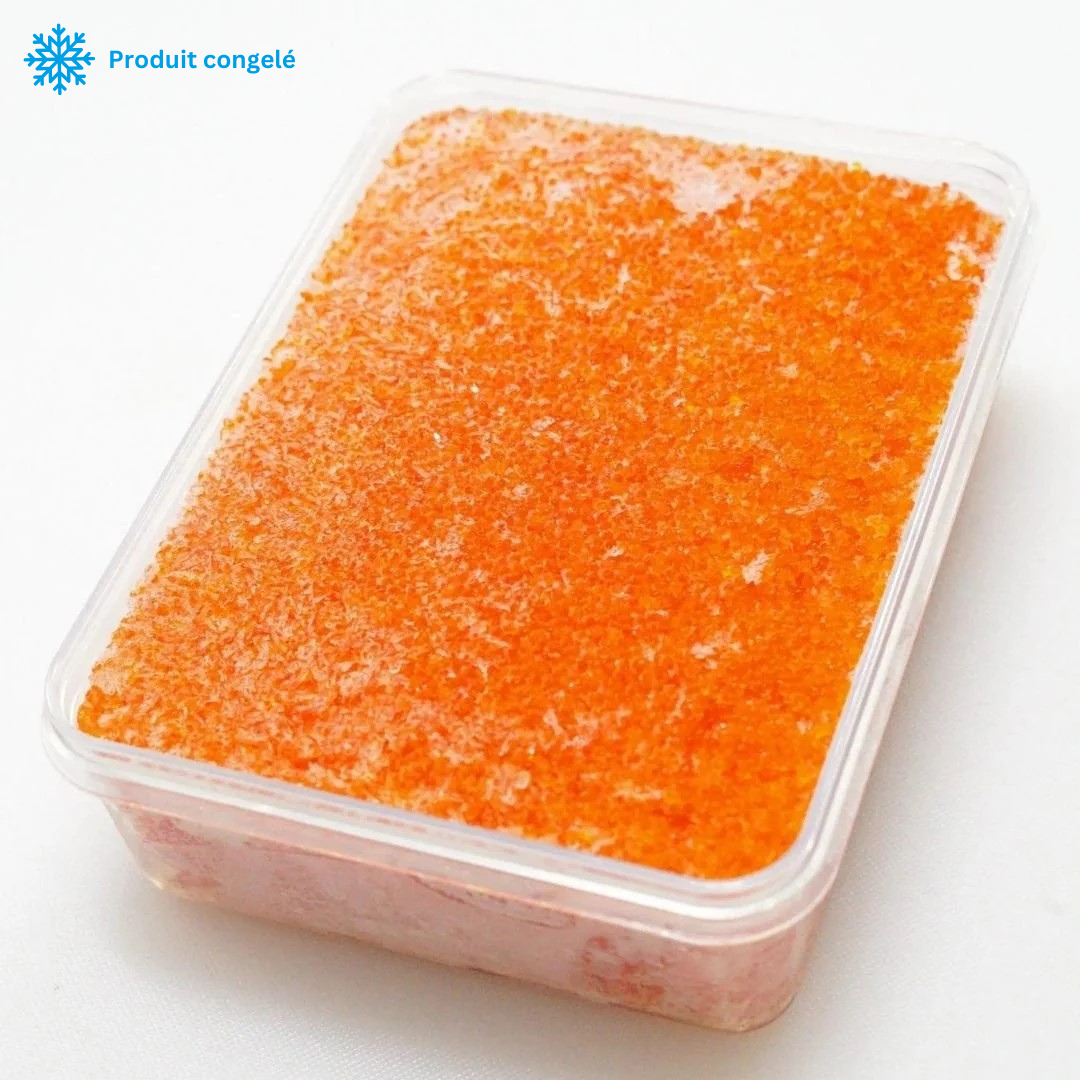 Œufs de poisson masago orange – Ingrédient asiatique idéal pour sushi et plats créatifs