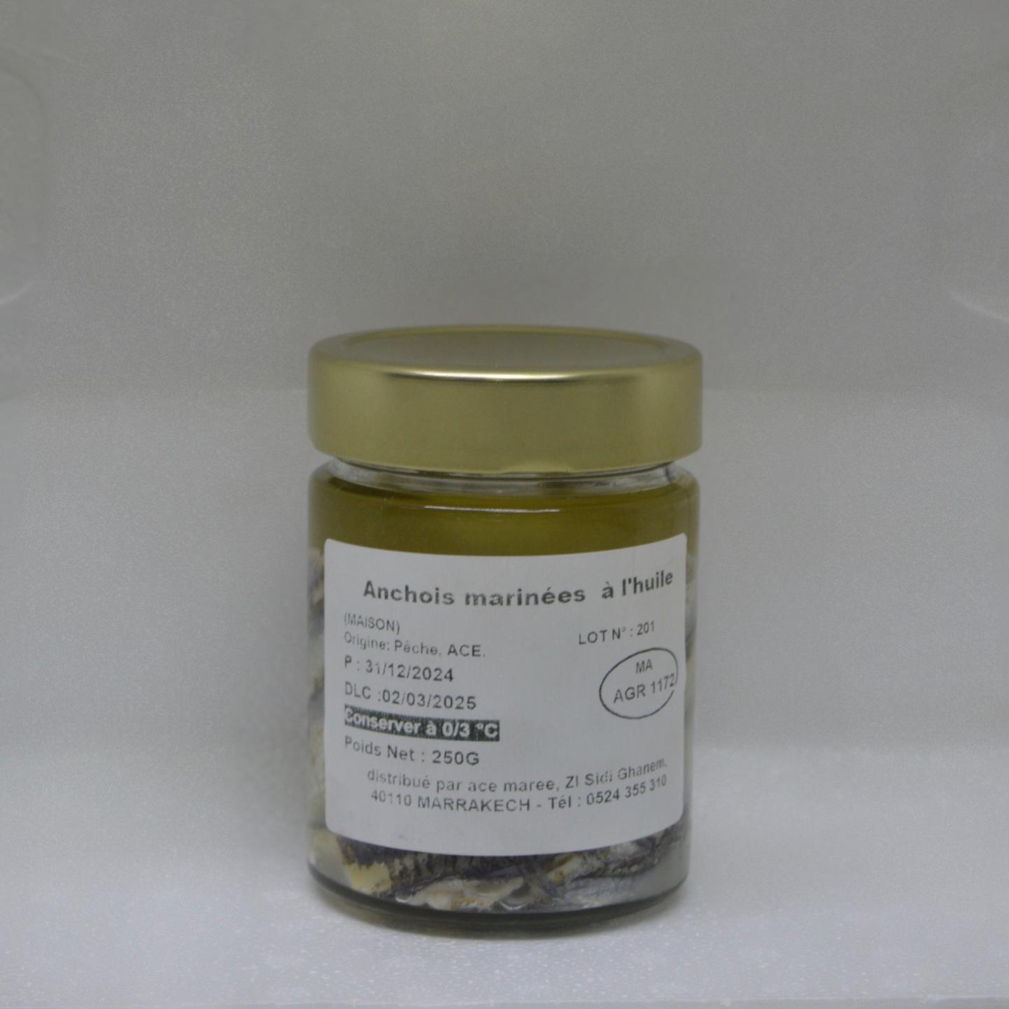 anchois marinés