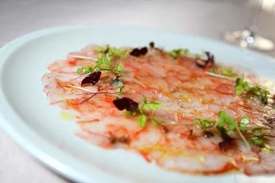 Carpaccio de crevettes