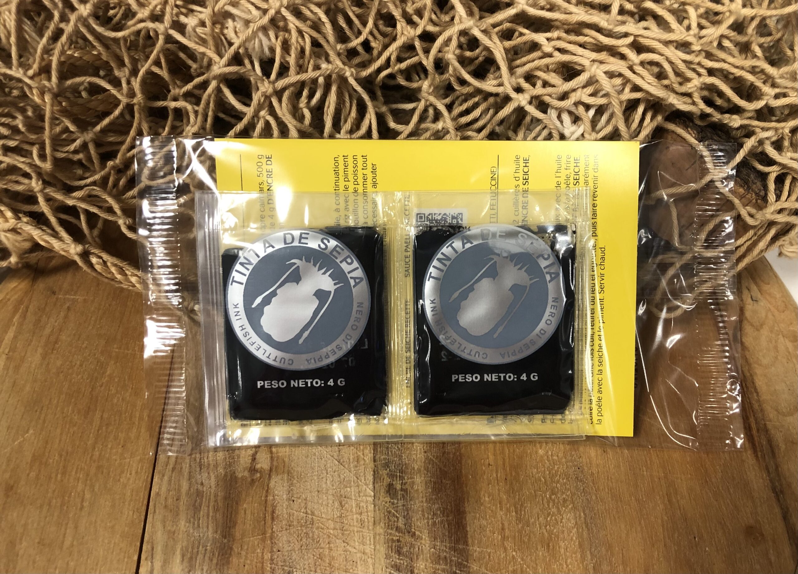 Encre de seiche 10 sachets de 4g